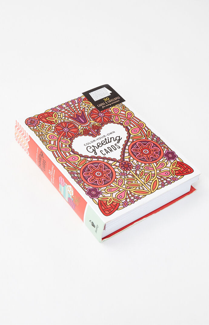 Color Your Own Greeting Cards Book