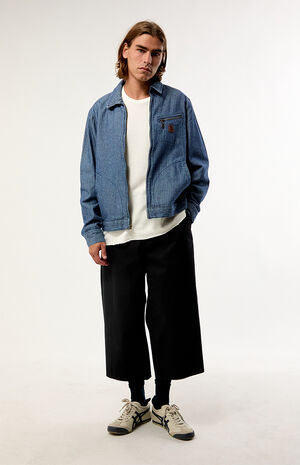 Mechanic Garage Denim Zip Up Jacket image number 5