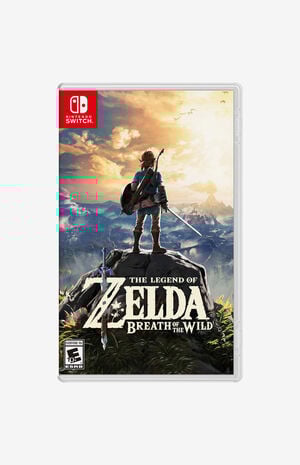 The Legend of Zelda: Breath of the Wild Nintendo Switch Video Game image number 1