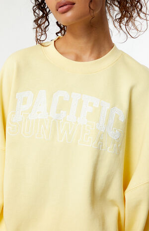 Pacific Sunwear Eyelet Crew Neck Sweatshirt image number 2