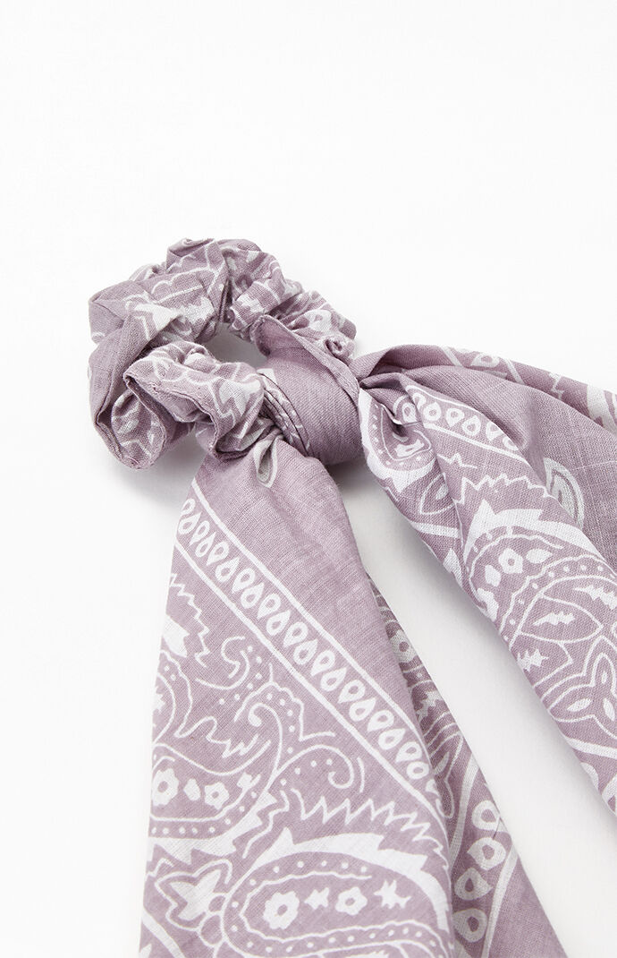 Flowy Bandana Scrunchie