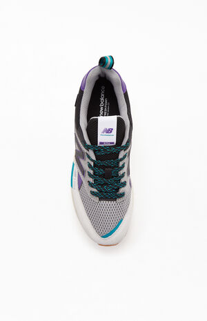 Grey & Purple 574 Sport Shoes image number 5