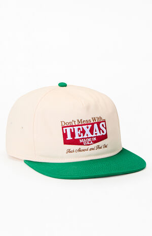 Don't Mess With Texas Golfer Snapback Hat image number 1