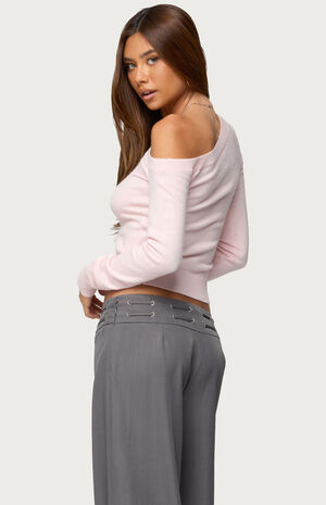 Mayson Off Shoulder Knit Top image number 3