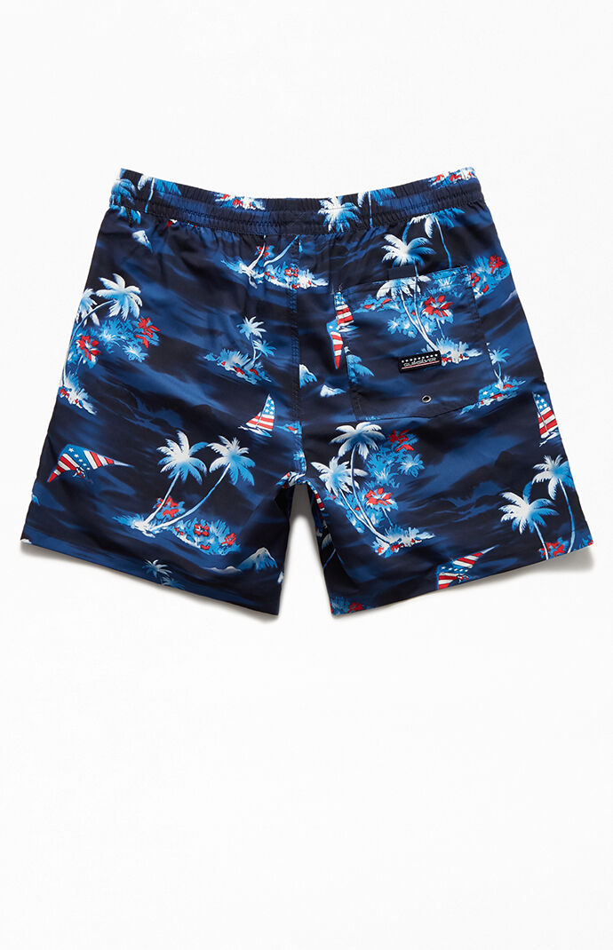 Uncle Sam 17" Swim Trunks