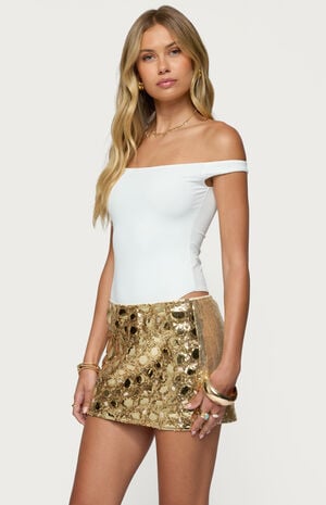 Bryony Off Shoulder Bodysuit image number 2