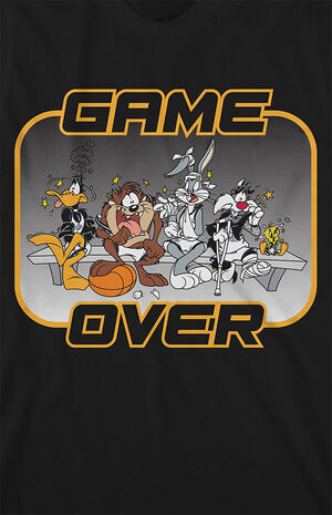 Kids Space Jam 1996 Game Over T-Shirt image number 2