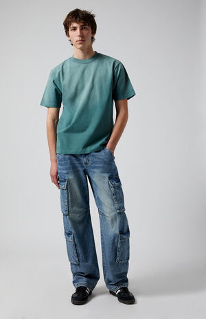 Mason Baggy Barrel Jeans Cargo Dark Indigo image number 2
