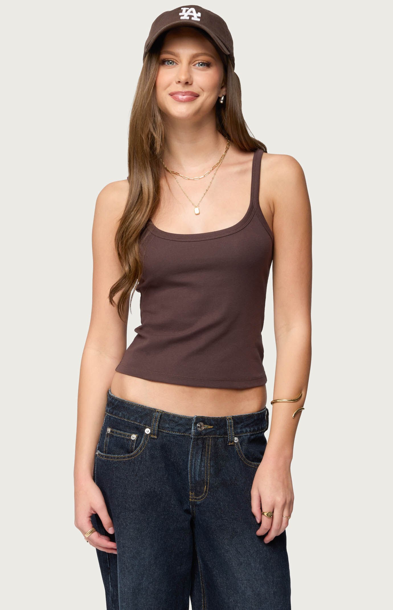 Edikted Basic Babe Tank Top