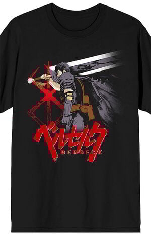 Berserk Guts Anime Character T-Shirt image number 2