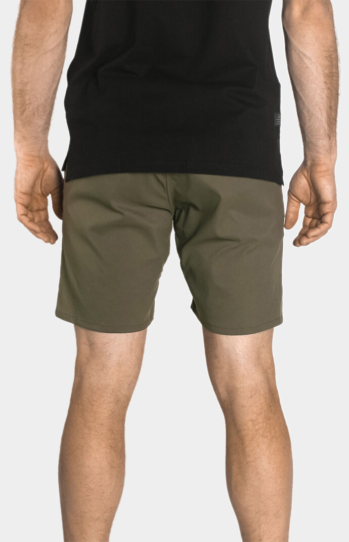 Olive Liberty 7" Shorts