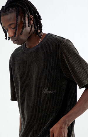 Black Flores T-Shirt image number 1