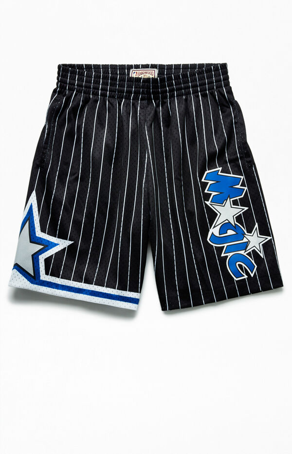 mitchell & ness swingman orlando magic basketball shorts