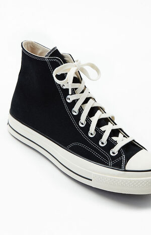 Exclusión Íntimo forma Converse Chuck 70 High Top Black Shoes | PacSun | PacSun