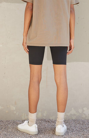 Black Athletic Biker Shorts Black Athletic Biker Shorts image number null