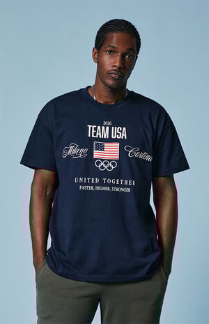 Milano Cortina Team USA United Together T-Shirt image number 2