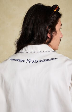 Blanket Stitched Logo Camp Shirt image number 2
