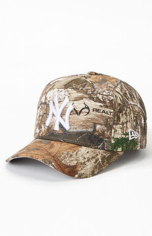 Kids NY Yankees 1998 World Series Camo 9FORTY Snapback Hat image number 4