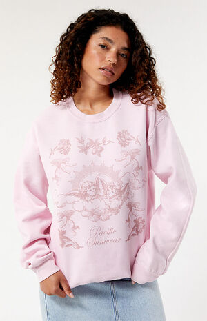 Pacific Sunwear Angel Sunrise Crew Neck Sweatshirt image number 1