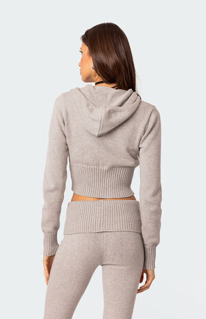 Desiree Knitted Hooded Cardigan image number 4