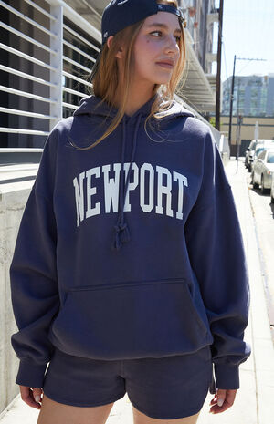 Navy Newport Hoodie image number 1