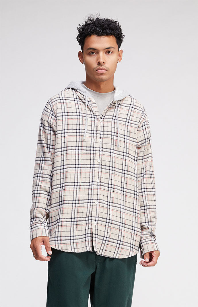 Pacsun flannel hooded shop
