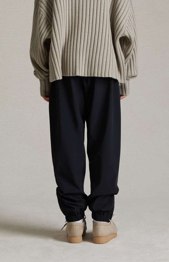 Fear of God Essentials Essentials Jet Black Nylon Track