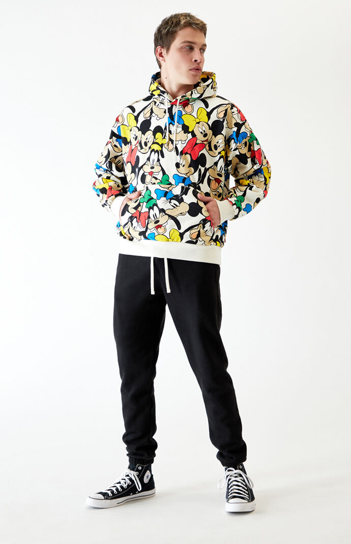 x Disney Characters Print Hoodie