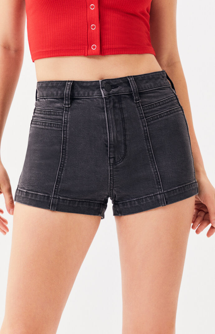 70s jean shorts