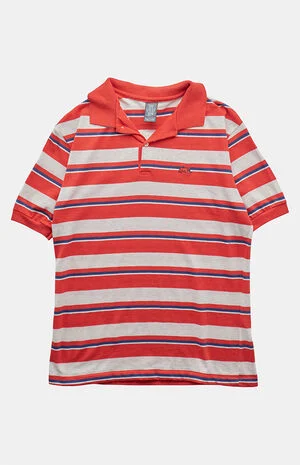 '90s Striped Polo Top image number 1