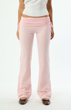 Sutton Fold-Over Flare Pants image number 2