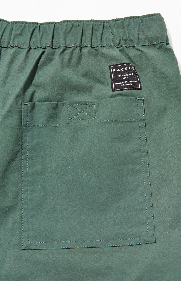 Jungle Nylon Cargo Shorts