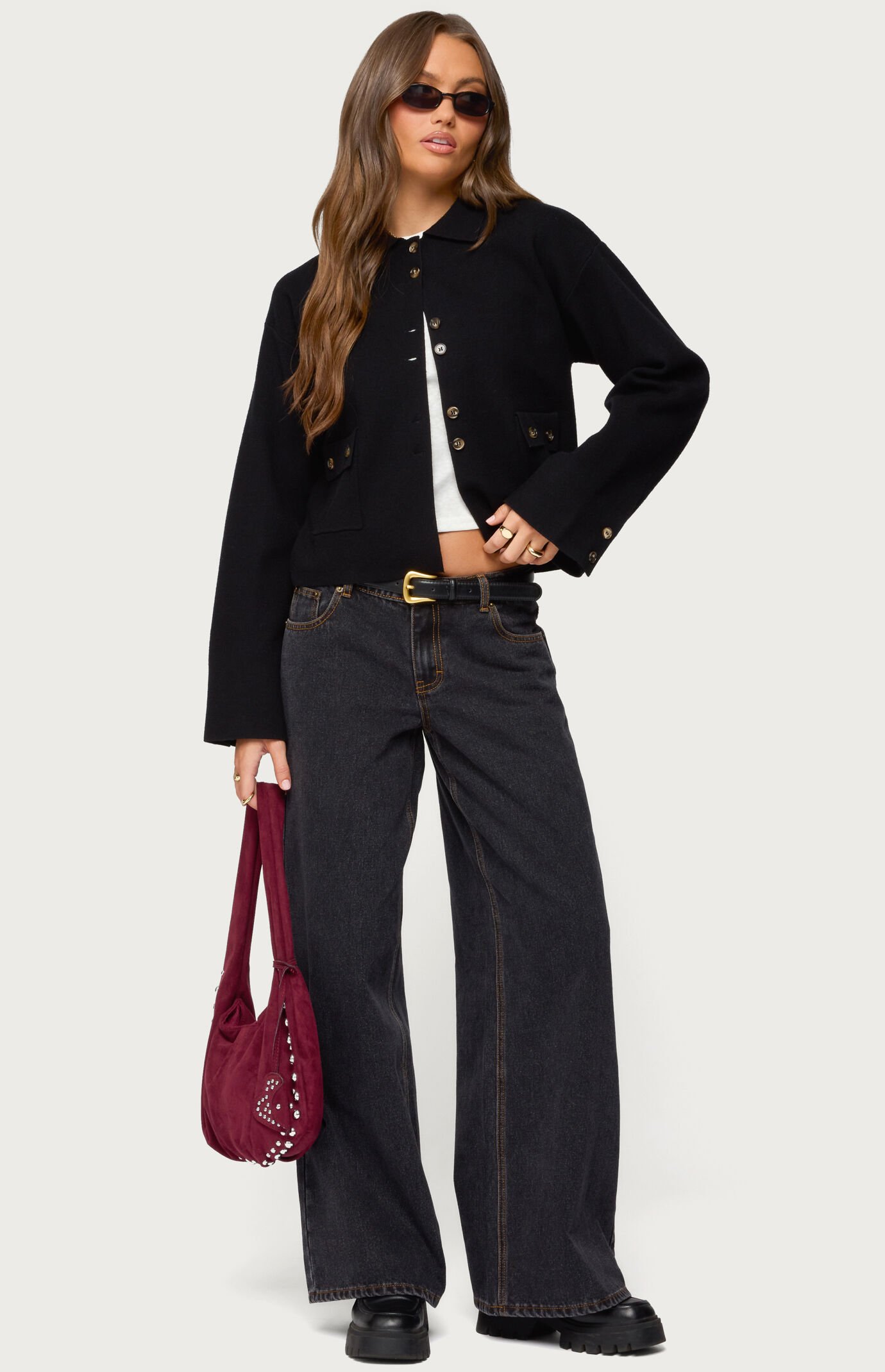 Edikted Lorne Knit Jacket