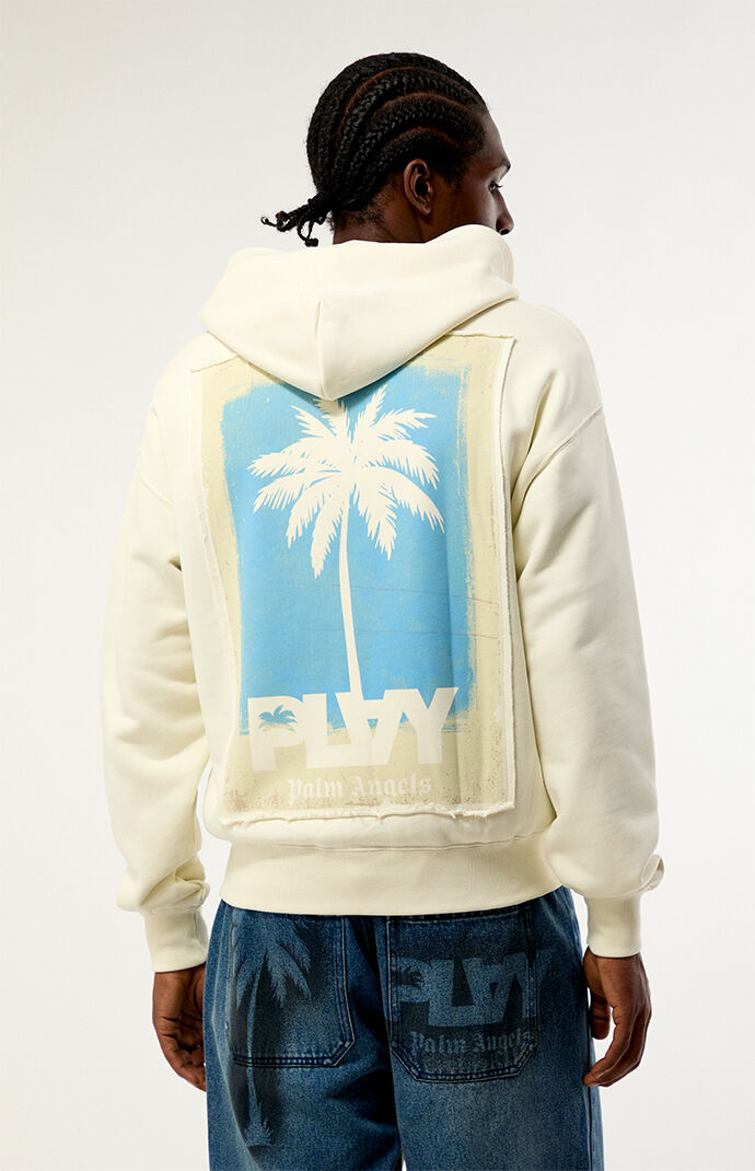 PLAY PALM ANGELS Graffiti Palm Dual Zip-Up Hoodie | Pacsun