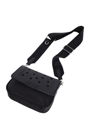 Black Classic Molded Crossbody Bag image number 10