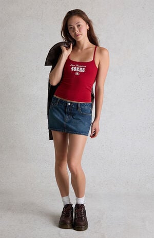 x NFL SF 49ers Sculpted Tank Top image number 5