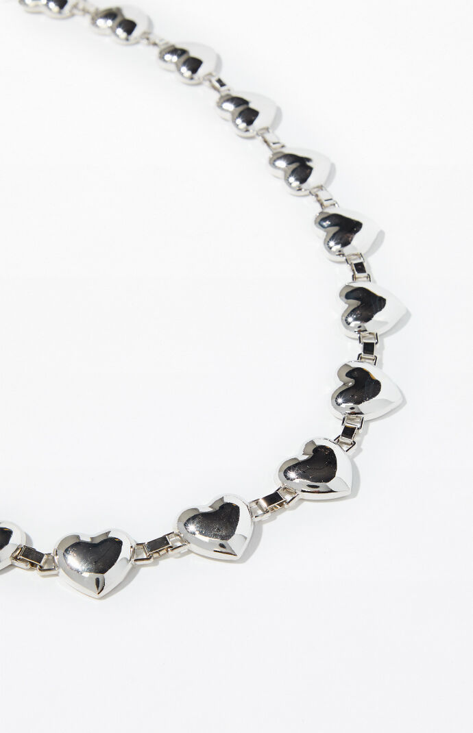 LA Hearts Heart Chain Belt PacSun