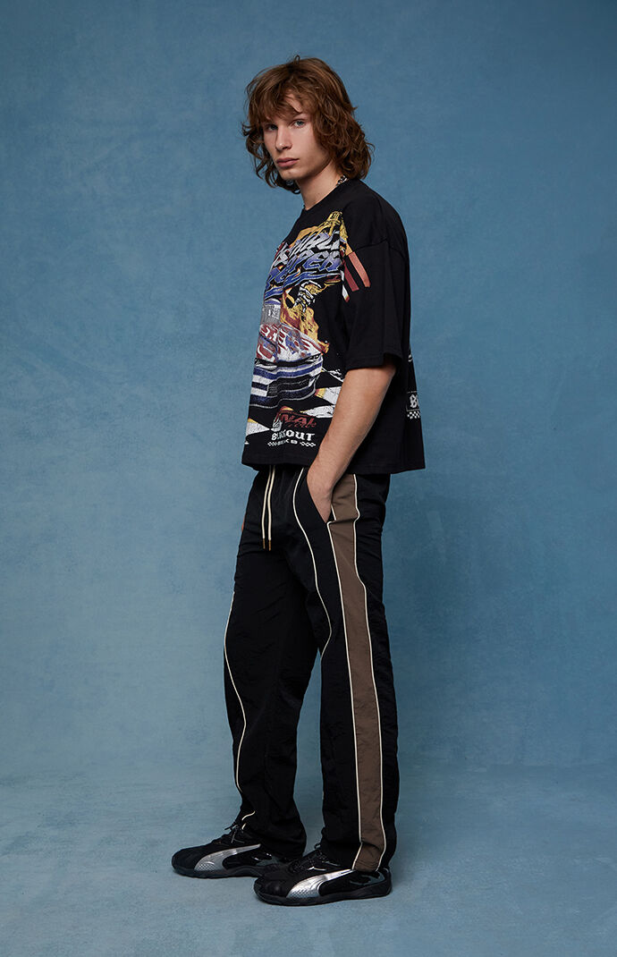 Pacsun BaggyÂ NylonÂ Track Pants