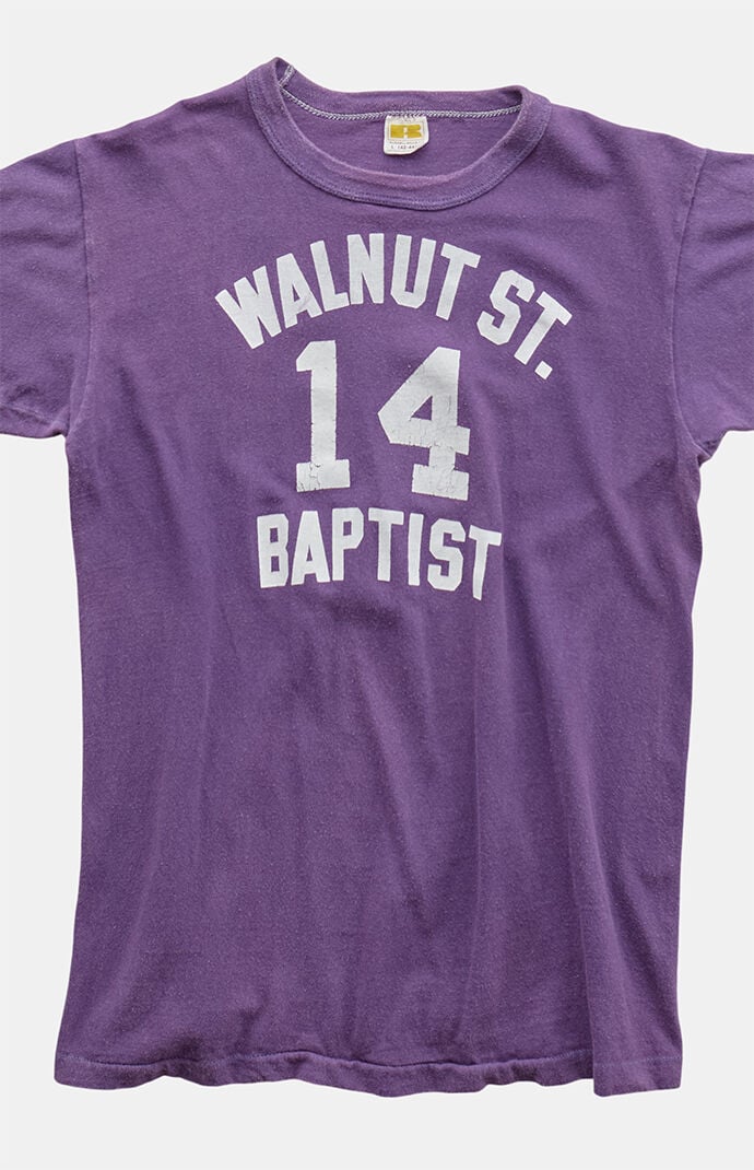 PS VINTAGE 80s Walnut St Russell Baby Graphic T-Shirt