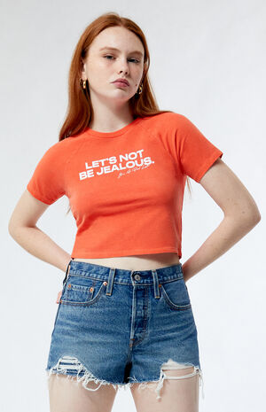 Let's Not Be Jealous Baby T-Shirt image number 2