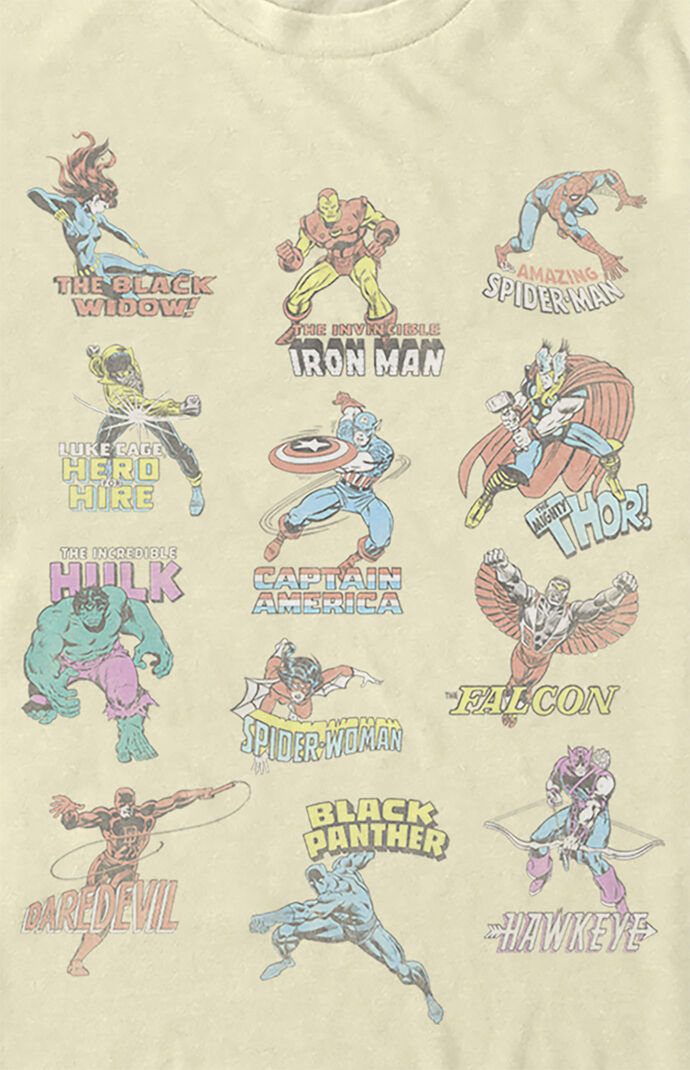 Character Chart T-Shirt