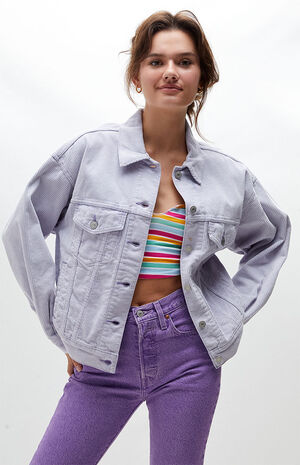 levis purple denim jacket