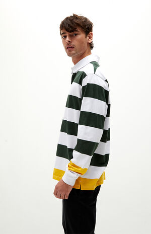 Fruitvale Long Sleeve Knit Polo Shirt Fruitvale Long Sleeve Knit Polo Shirt image number null