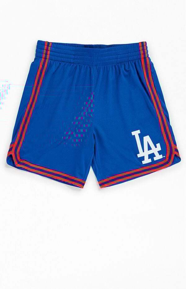 Mitchell & Ness LA Dodgers Overtime Win Mesh Shorts