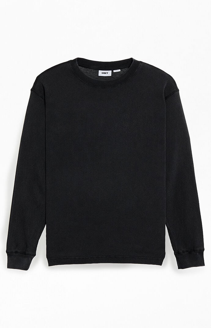 Obey Post Thermal Long Sleeve T-Shirt