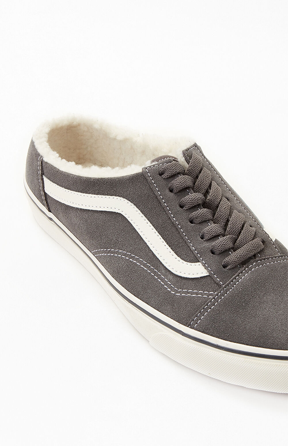 vans old skool leather mule