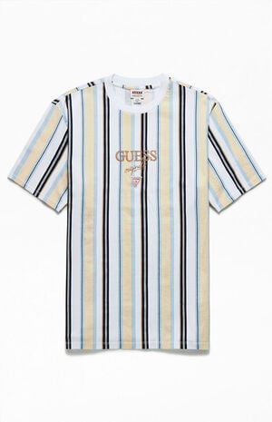 Irrigatie Portier draadloze GUESS Originals Eco Vertical Striped T-Shirt | PacSun