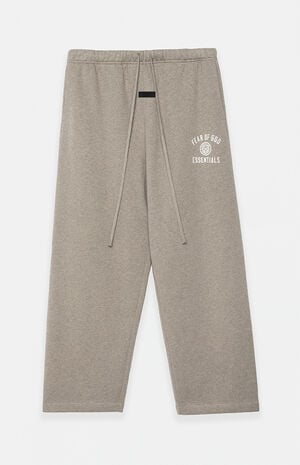 Heather Grey University Fleece Relaxed Sweatpants image number 1