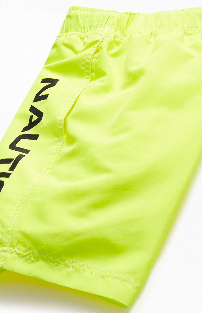 Neon Buckle 16" Swim Trunks