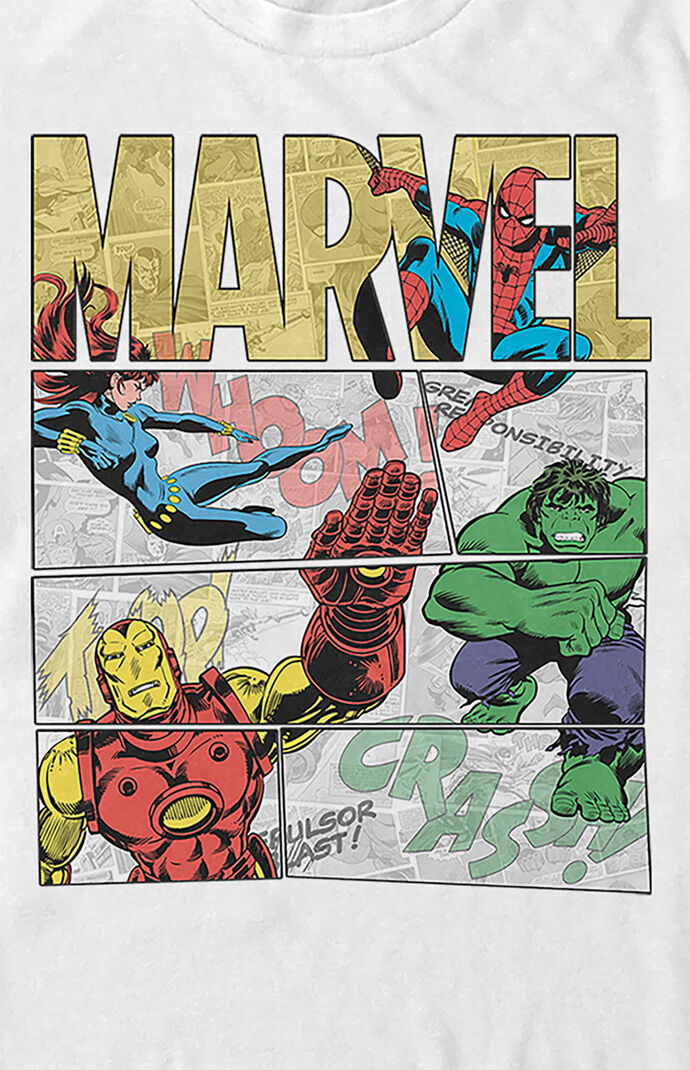 Hero Panels Color T-Shirt